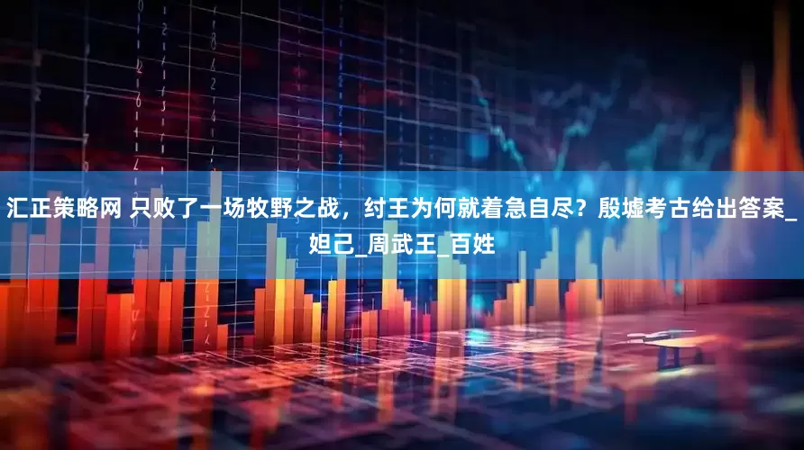 汇正策略网 只败了一场牧野之战，纣王为何就着急自尽？殷墟考古给出答案_妲己_周武王_百姓